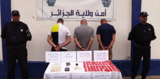 Sûreté de la wilaya d’Alger: Démantèlement de réseaux de trafic de stupéfiants et de comprimés psychotropes