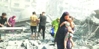 Condamnation de l’agression sioniste barbare contre les Palestiniens: Large mobilisation avec Ghaza