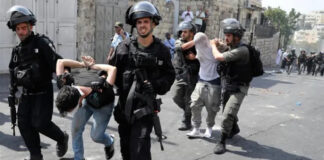 Plus de 1.100 Palestiniens arrêtés par les forces sionistes en Cisjordanie depuis le 7 octobre