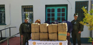 MDN: Mise en échec de tentatives d’introduction de plus de 7 quintaux de kif traité via les frontières avec le Maroc