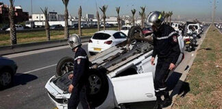 Accidents de la route: 34 morts et 1 594 blessés en une semaine