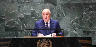 Dans un message à l’occasion du 1er novembre, Tebboune affirme: «L’Algérie a toujours été aux côtés du peuple palestinien en paroles qu’en actes»