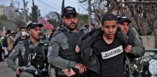 33 Palestiniens arrêtés par les forces d’occupation sionistes en Cisjordanie