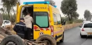 Djelfa: Un mort et trois blessés dans un accident de la circulation