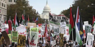 Ghaza: Manifestations dans plusieurs villes aux Etats-Unis pour exiger la fin du soutien à l’entité sioniste
