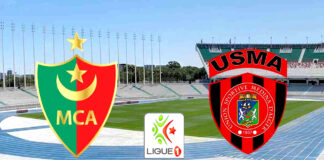 Ligue 1 (11e journée): USMA – MCA, où comment finir l’année en beauté