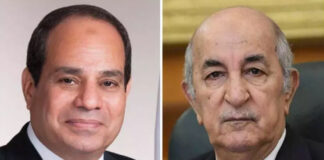 Algérie-Egypte: Le président de la République félicite M. Abdel Fattah al-Sissi à l’occasion de sa réélection