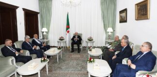 Audience: Le président de la République reçoit le Secrétaire du Comité central du mouvement palestinien Fatah