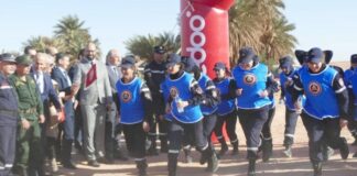 El-Oued : Près de 300 participants au Sahara-cross des pompiers