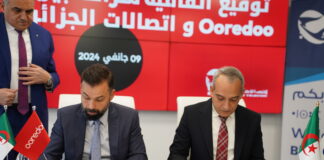 Signature d’un protocole d’accord entre Algérie Télécom et Ooredoo