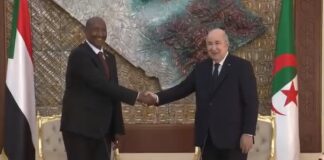 Le président de la République réserve un accueil solennel au président du Conseil de souveraineté transitoire de la République du Soudan