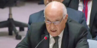 Réunion du Conseil de sécurité sur la question palestinienne: Attaf à New York