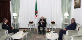 Audience: Le président de la République reçoit le Chef de la Délégation de l’Union européenne en Algérie