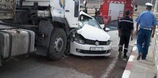 Accidents de la circulation: 7 morts et 192 blessés en 24 heures