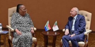 M. Attaf s’entretient avec son homologue sud-africaine