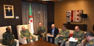 MDN: Le général d’armée Chanegriha a reçu le chef d’état-major des forces rwandaises