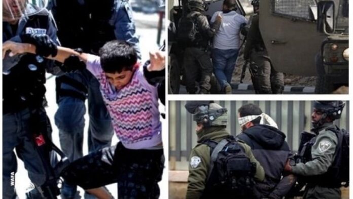 Cisjordanie occupée plus de 7330 Palestiniens arrêtés par l'occupant