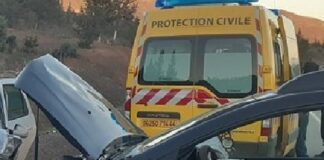 Oum El Bouaghi: 2 morts et 1 blessé dans un accident de la route à Ain Beida