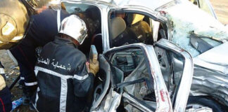 Tiaret: Deux morts dans un accident de la route à Frenda