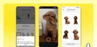 Snapchat propose désormais un Bitmoji animé par IA de votre animal de compagnie