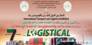 Oran: Ouverture de la 7ème édition du Salon international des transports et de la logistique