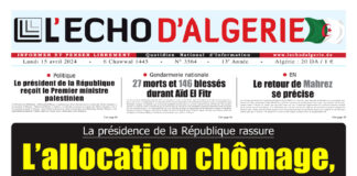 N°3564 du 15 Avril 2024