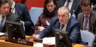 Le représentant permanent de l’Algérie auprès des Nations Unies: «Nous reviendrons plus forts avec le soutien de l’Assemblée générale pour l’adhésion à part entière de la Palestine à l’ONU»