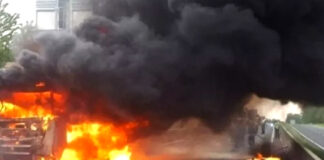 Bir El-Arch: Un camion de carburantprend feu