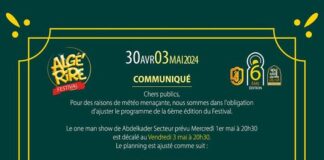 Ouverture à Alger, du 6e Festival international « Algé’Rire »