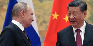 Le président russe Vladimir Poutine en visite d’Etat en Chine les 16 et 17 mai
