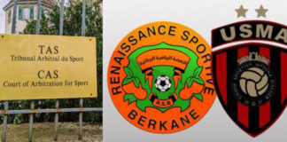 Affaire « USMA-RS Berkane »: Le TAS attend des explications «juridiques» de la CAF
