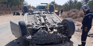 Accidents de la circulation: 13 morts et 444 blessés en 48 heures