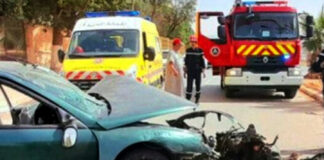 Accidents de la circulation: 2 morts et 244 blessés en 24 heures