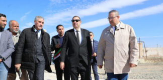 Oran: Le projet de transfert de l’eau de mer dessalée vers la localité de « Tafraoui » avance à un rythme appréciable