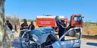 Accidents de la route: 47 morts et 256 blessés en une semaine