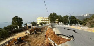 Glissement partiel à la corniche d’Annaba: Les autorités locales ordonnent l’ouverture d’une enquête