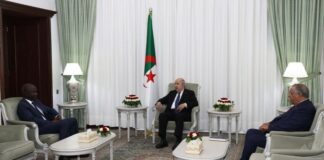 Audience: Le président de la République reçoit l’ambassadeur du Sénégal en Algérie
