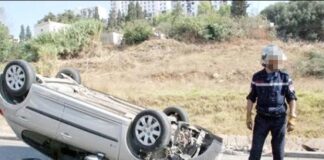 Accidents de la circulation: 6 morts et 230 blessés en 24 heures