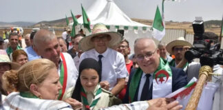 Guelma: Cherfa pose la 1ère pierre d’un silo à céréales