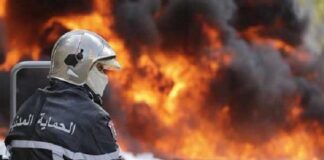 Bouira: L’usine de recyclage de pneus d’El Hachimia ravagé par un incendie