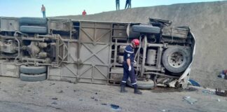 Bordj Bou Arreridj: Un mort et 34 blessés dans un accident de la circulation près d’El Mehir