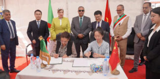 Algérie-Chine: Installation officielle de la société de réalisation du projet « Palais de la Culture et du Divertissement » à Baraki