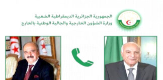 Diplomatie: Entretien téléphonique entre Ahmed Attaf et son homologue tunisien Mohamed Ali Nafti