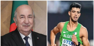 Tebboune, Goudjil et Chanegriha félicitent Sedjati: Le président Tebboune félicite « Sedjati »