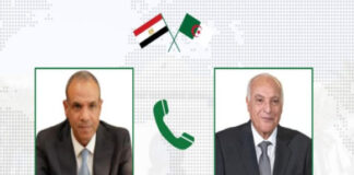Algérie–Egypte: « Attaf » reçoit un appel téléphonique de son homologue égyptien
