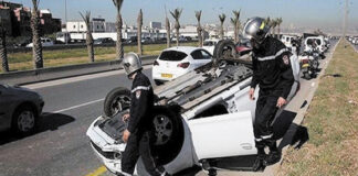 Accidents de la circulation: 46 morts et 2048 blessés en une semaine