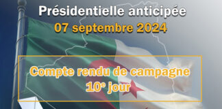 10e journée de la campagne électorale: Récapitulatif