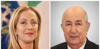 La présidente du Conseil des ministres d’Italie et l’ancien Emir de l’Etat du Qatar félicite le président de la République pour sa réélection