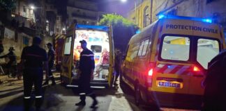 Alger: Un mort et trois blessés dans l’effondrement d’une vieille bâtisse à la Casbah