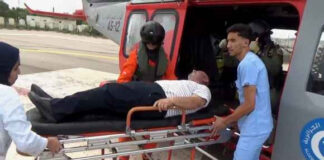 Evacuation en urgence d’un marin turc victime d’une crise cardiaque